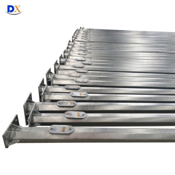 11m Hot Deep Galvanized Octagonal Steel Pole